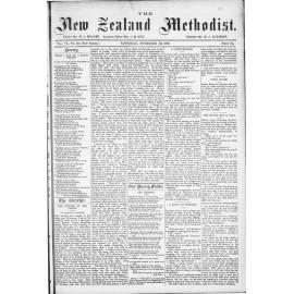 The New Zealand Methodist - 23rd November 1889