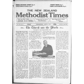 The New Zealand Methodist Times - 1st August 1925
