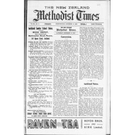 The New Zealand Methodist Times - 14th December 1912