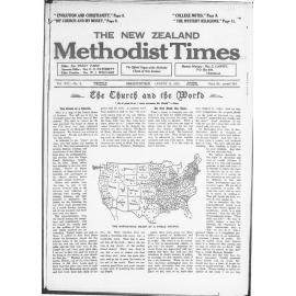 The New Zealand Methodist Times - 15th August 1925
