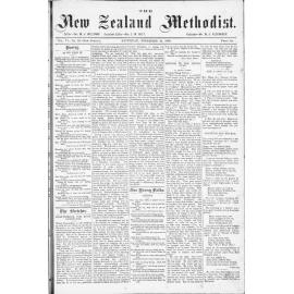 The New Zealand Methodist - 14th December 1889