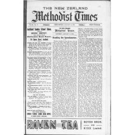 The New Zealand Methodist Times - 11th January 1913