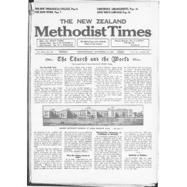 The New Zealand Methodist Times - 12th September 1925
