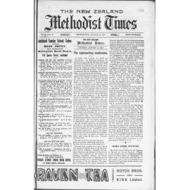The New Zealand Methodist Times - 25th January 1913
