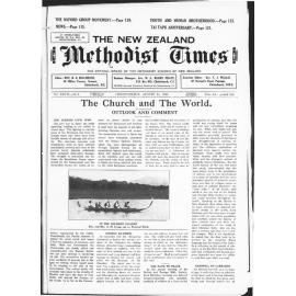 The New Zealand Methodist Times - 15th August 1936