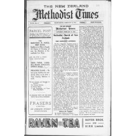 The New Zealand Methodist Times - 15th February 1913