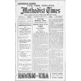 The New Zealand Methodist Times - 22nd February 1913