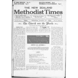 The New Zealand Methodist Times - 7th November 1925
