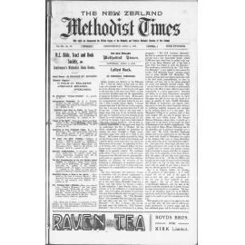 The New Zealand Methodist Times - 5th April 1913