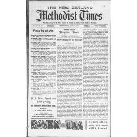The New Zealand Methodist Times - 19th April 1913