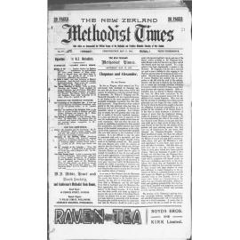 The New Zealand Methodist Times - 17th May 1913