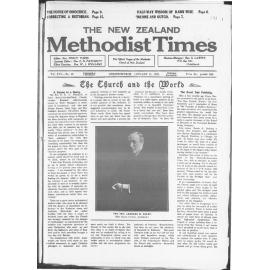 The New Zealand Methodist Times - 16th January 1926