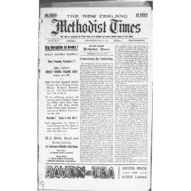 The New Zealand Methodist Times - 31st May 1913