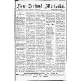 The New Zealand Methodist - 1st March 1890