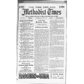 The New Zealand Methodist Times - 28th June 1913
