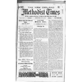 The New Zealand Methodist Times - 26th July 1913