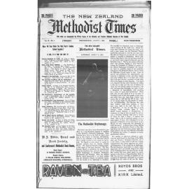 The New Zealand Methodist Times - 9th August 1913