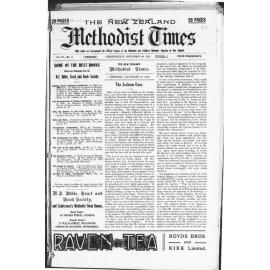 The New Zealand Methodist Times - 20th September 1913