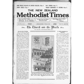 The New Zealand Methodist Times - 19th June 1926