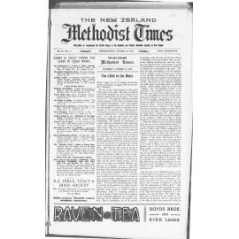 The New Zealand Methodist Times - 18th October 1913