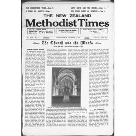 The New Zealand Methodist Times - 9th October 1926
