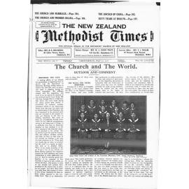 The New Zealand Methodist Times - 31st July 1937