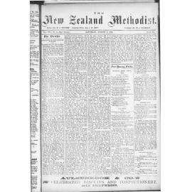 The New Zealand Methodist - 2nd August 1890
