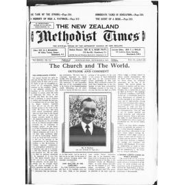 The New Zealand Methodist Times - 6th November 1937