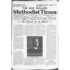 The New Zealand Methodist Times - 12th March 1927