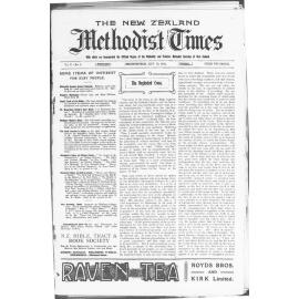 The New Zealand Methodist Times - 16th May 1914