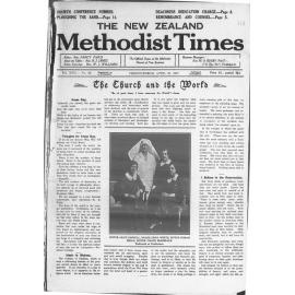 The New Zealand Methodist Times - 23rd April 1927