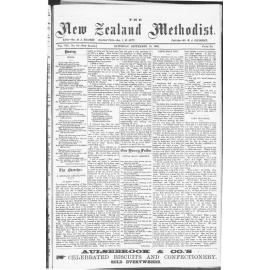 The New Zealand Methodist - 13th September 1890