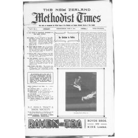 The New Zealand Methodist Times - 27th June 1914