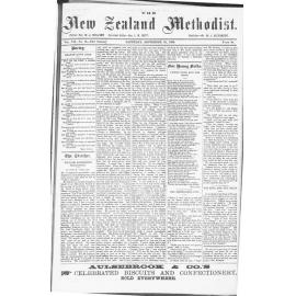 The New Zealand Methodist - 20th September 1890