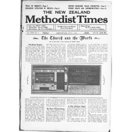 The New Zealand Methodist Times - 4th June 1927