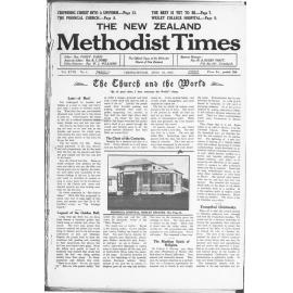 The New Zealand Methodist Times - 18th June 1927