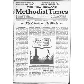 The New Zealand Methodist Times - 2nd July 1927