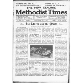 The New Zealand Methodist Times - 16th July 1927