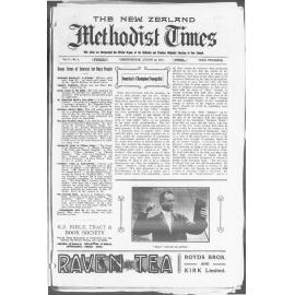 The New Zealand Methodist Times - 22nd August 1914