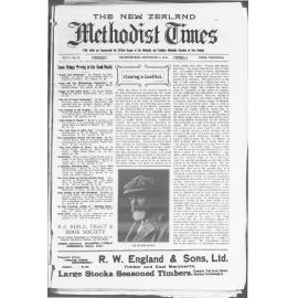 The New Zealand Methodist Times - 5th September 1914