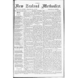 The New Zealand Methodist - 1st November 1890
