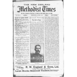 The New Zealand Methodist Times - 3rd October 1914