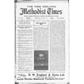 The New Zealand Methodist Times - 31st October 1914