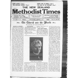 The New Zealand Methodist Times - 8th October 1927