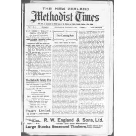 The New Zealand Methodist Times - 28th November 1914