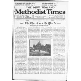The New Zealand Methodist Times - 22nd October 1927