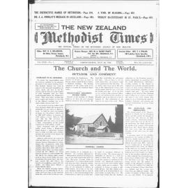 The New Zealand Methodist Times - 30th July 1938
