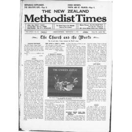 The New Zealand Methodist Times - 3rd December 1927