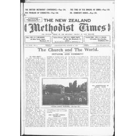 The New Zealand Methodist Times - 27th August 1938