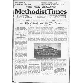 The New Zealand Methodist Times - 17th December 1927